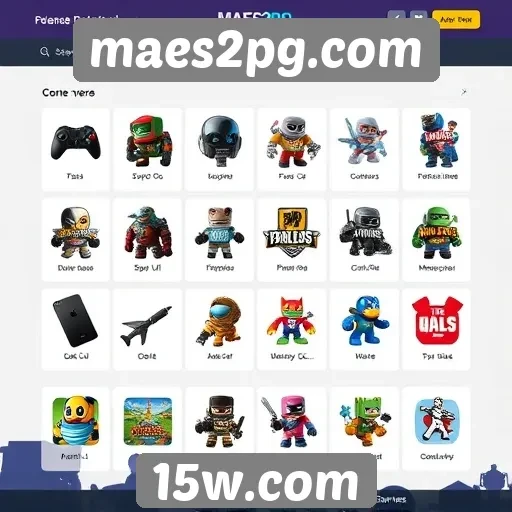 Análise da oferta de jogos no maes2pg.com
